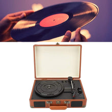 Afbeelding in Gallery-weergave laden, Platenspeler in vitale stijl, met bluetooth