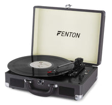 Afbeelding in Gallery-weergave laden, Fenton RP115 Retro Platenspeler zwart
