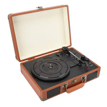 Afbeelding in Gallery-weergave laden, Platenspeler in vitale stijl, met bluetooth
